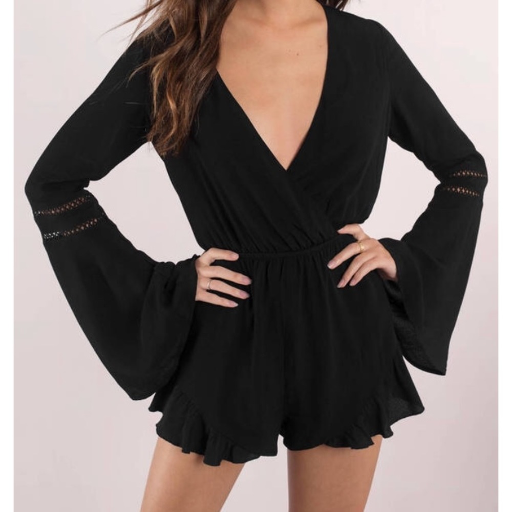 when the going gets ruffle romper